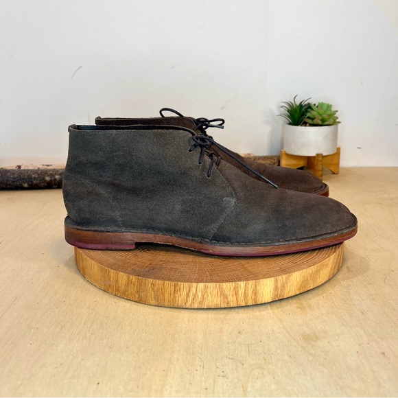 *Cole Haan | Paul Distressed Suede Desert Boots in Brown C09565 Size 10 - Picture 4 of 15